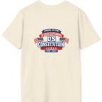Cheers To The Sesquicentennial Us Back Print T-Shirt - Natural back