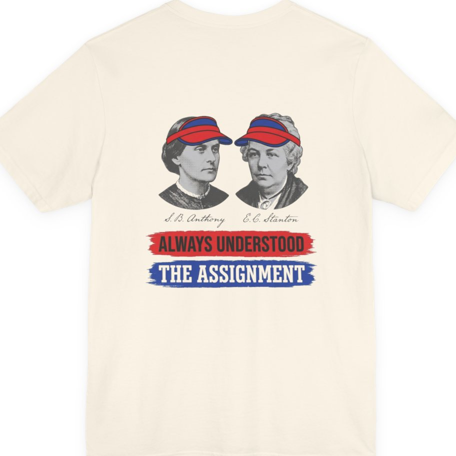 Anthony Stanton Assignment Back Print Premium Tee - Natural back