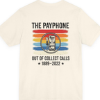 Public Payphone Memorial Back Print Premium Tee - Natural back