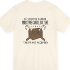 Maritime Cancel Culture Back Print Premium Tee - Natural back