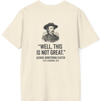 Well This Is Not Great Back Print T-Shirt - Natural back