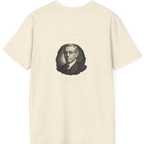 Woodrow Wilson Fourteen Points Procrastination Back Print T-Shirt - Natural back