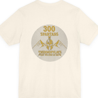Spartans Thermopylae Back Print Premium Tee - Natural back