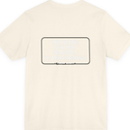 Your Silence Is Educational Back Print Premium Tee - Natural back