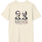 Wright Brothers Frequent Flyer Back Print T-Shirt - Natural back