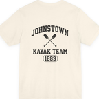Johnstown Kayak Team Back Print Premium Tee - Natural back