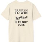 The Only Way To Win Back Print T-Shirt - Natural back