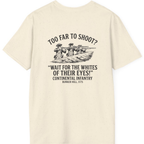 Whites of Their Eyes Bunker Back Print T-Shirt - Natural back