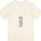 Ancient Rome Was Built On Back Print Premium Tee - Natural back