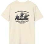 Continental Militia Two Fires Cowpens Back Print T-Shirt - Natural back