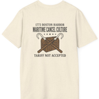 Maritime Cancel Culture Back Print T-Shirt - Natural back