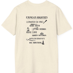 Famous Righties Back Print T-Shirt - Natural back