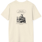 First Phone Call Panic Back Print T-Shirt - Natural back