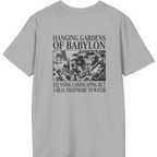 Hanging Gardens Landscaping Back Print T-Shirt - Sport Grey back
