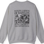 Hanging Gardens Landscaping Back Print Sweatshirt - Sport Grey back