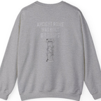 Ancient Rome Was Built On Back Print Sweatshirt - Sport Grey back
