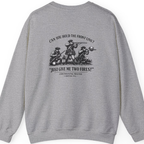 Continental Militia Two Fires Cowpens Back Print Sweatshirt - Sport Grey back