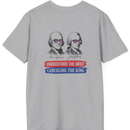 Jefferson Hancock Canceling The King Back Print T-Shirt - Sport Grey back