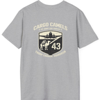 Cargo Camels WWII Usaaf Troop Back Print T-Shirt - Sport Grey back