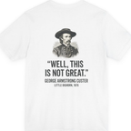 Well This Is Not Great Back Print Premium Tee - White back