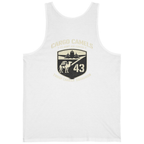 Cargo Camels WWII Usaaf Troop Back Print Tank Top - White back