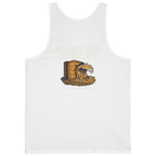 Boston Molasses Flood Tour Back Print Tank Top - White back