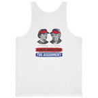 Anthony Stanton Assignment Back Print Tank Top - White back