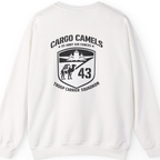 Cargo Camels WWII Usaaf Troop Back Print Sweatshirt - White back