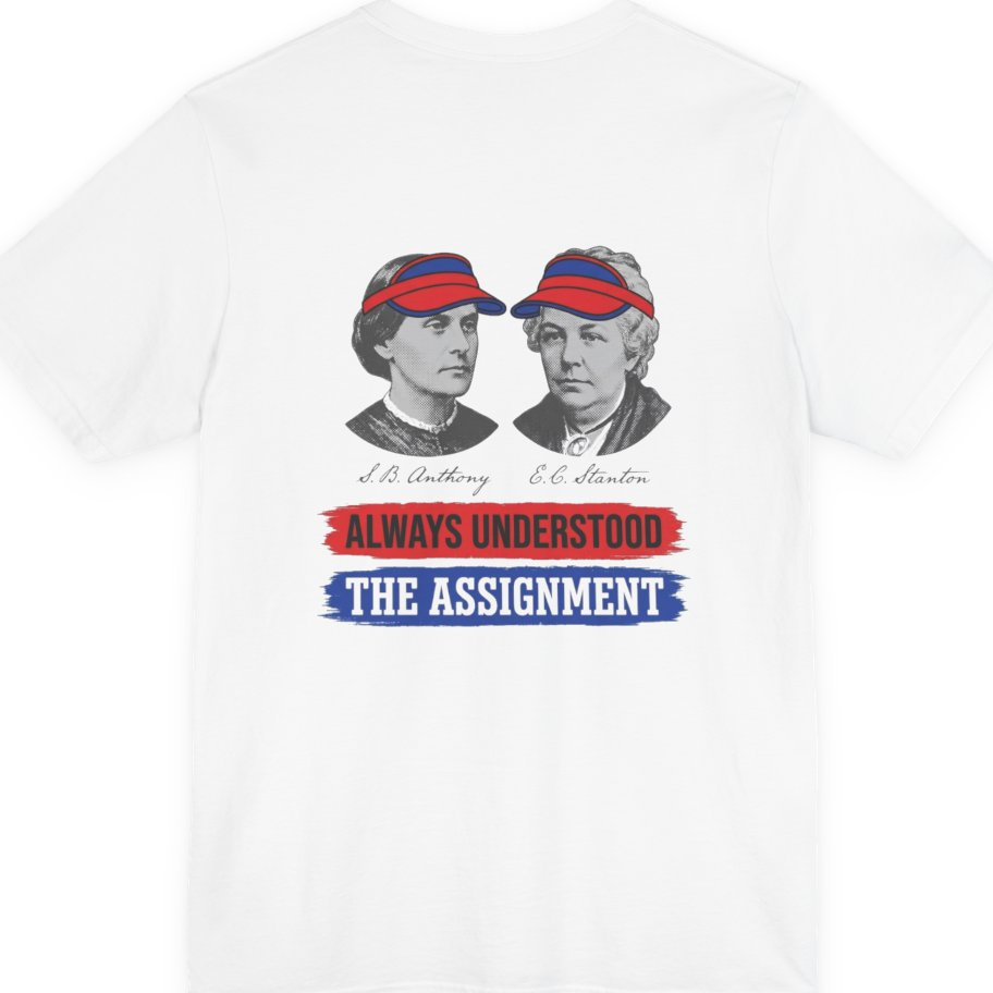 Anthony Stanton Assignment Back Print Premium Tee - White back