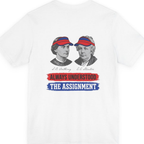 Anthony Stanton Assignment Back Print Premium Tee - White back
