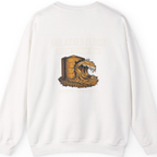 Boston Molasses Flood Tour Back Print Sweatshirt - White back