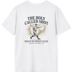 Divine Called Shot Back Print T-Shirt - White back
