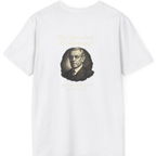 Woodrow Wilson Fourteen Points Procrastination Back Print T-Shirt - White back