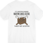Maritime Cancel Culture Back Print Premium Tee - White back