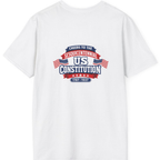 Cheers To The Sesquicentennial Us Back Print T-Shirt - White back