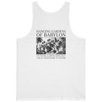 Hanging Gardens Landscaping Back Print Tank Top - White back