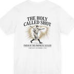 Divine Called Shot Back Print Premium Tee - White back
