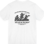 Continental Militia Two Fires Cowpens Back Print Premium Tee - White back