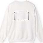 Your Silence Is Educational Back Print Sweatshirt - White back