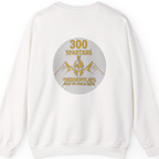 Spartans Thermopylae Back Print Sweatshirt - White back