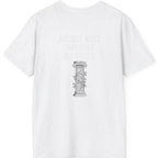 Ancient Rome Was Built On Back Print T-Shirt - White back