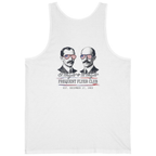 Wright Brothers Frequent Flyer Back Print Tank Top - White back