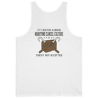 Maritime Cancel Culture Back Print Tank Top - White back