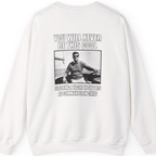 Jfk Yacht Sunglasses Flex Back Print Sweatshirt - White back