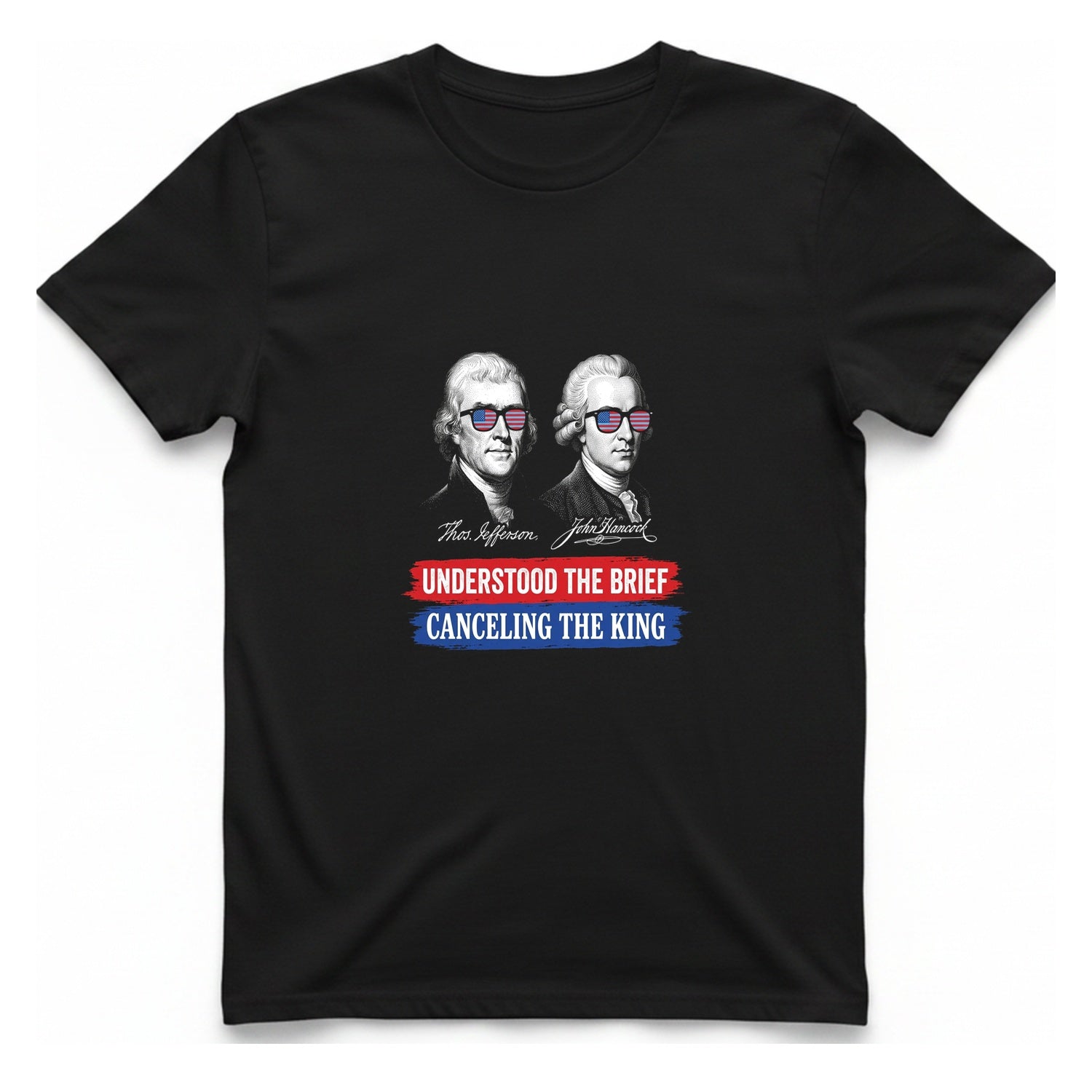 Jefferson Hancock Canceling The King T-Shirt - Black front