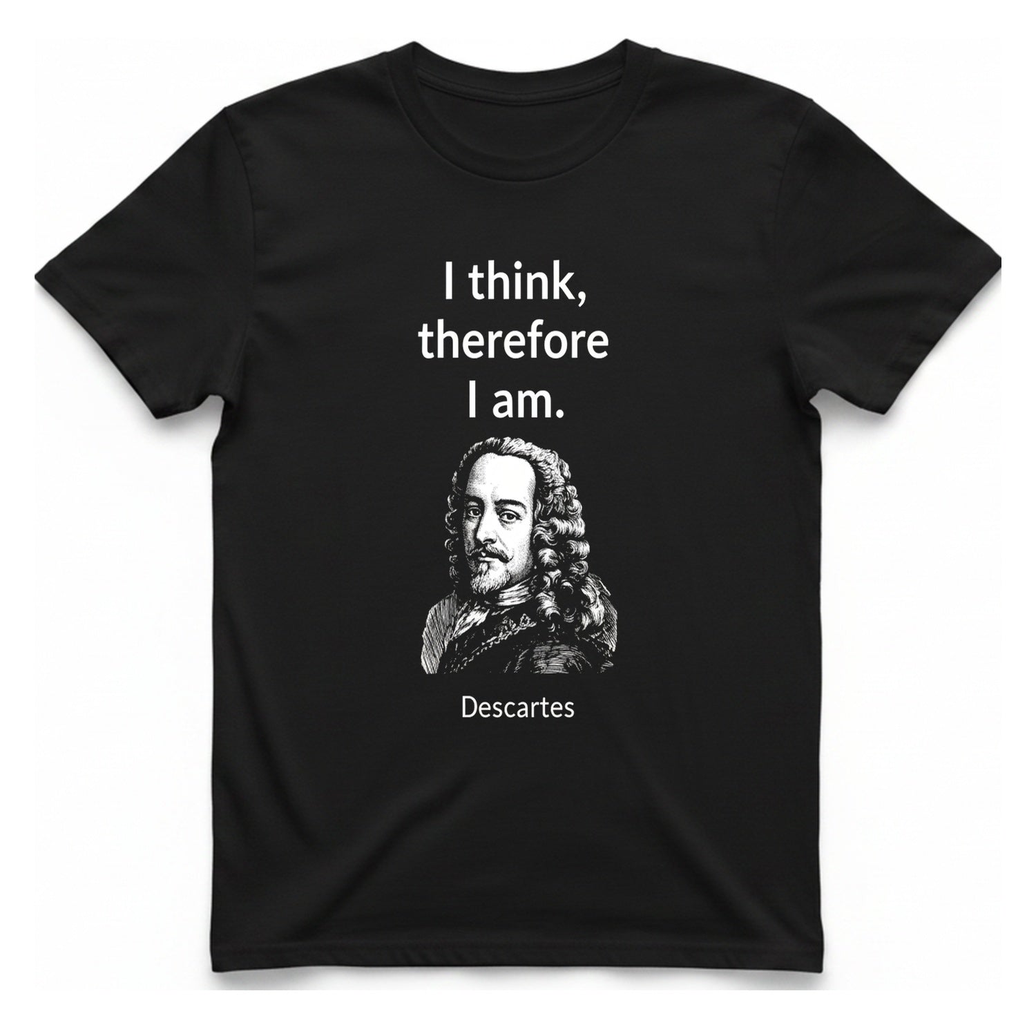 Cogito Ergo Sum T-Shirt - Black front