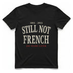Still Not French T-Shirt - Black front