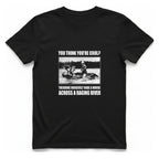 Theodore Roosevelt Moose River Classic T-Shirt - Black front