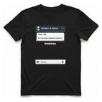 Texas Independence Group Chat T-Shirt - Black front