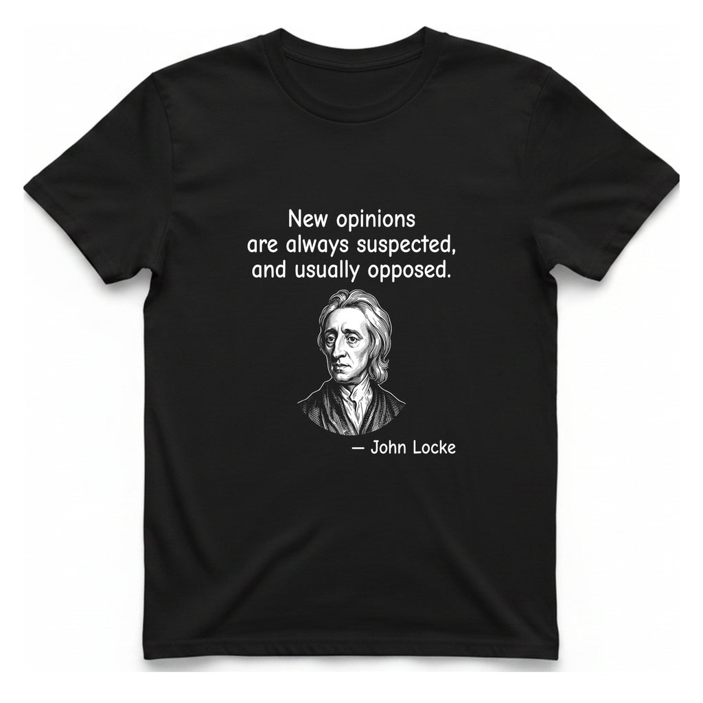Locke New Opinions T-Shirt - Black front